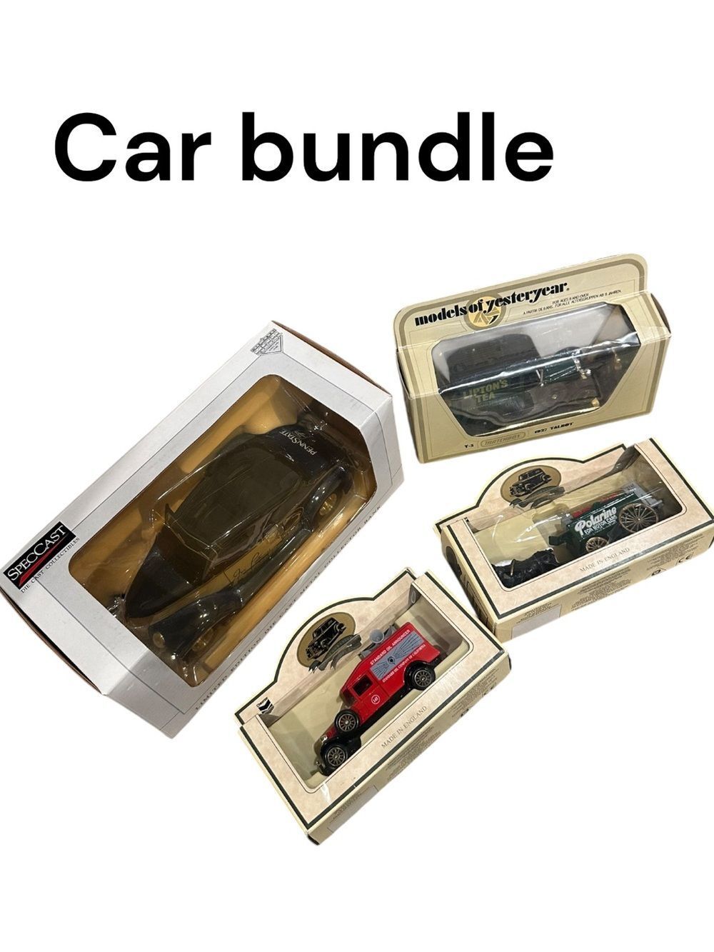 Diecast Car Bundle - green, Black & Red Models - Picture 2 of 13